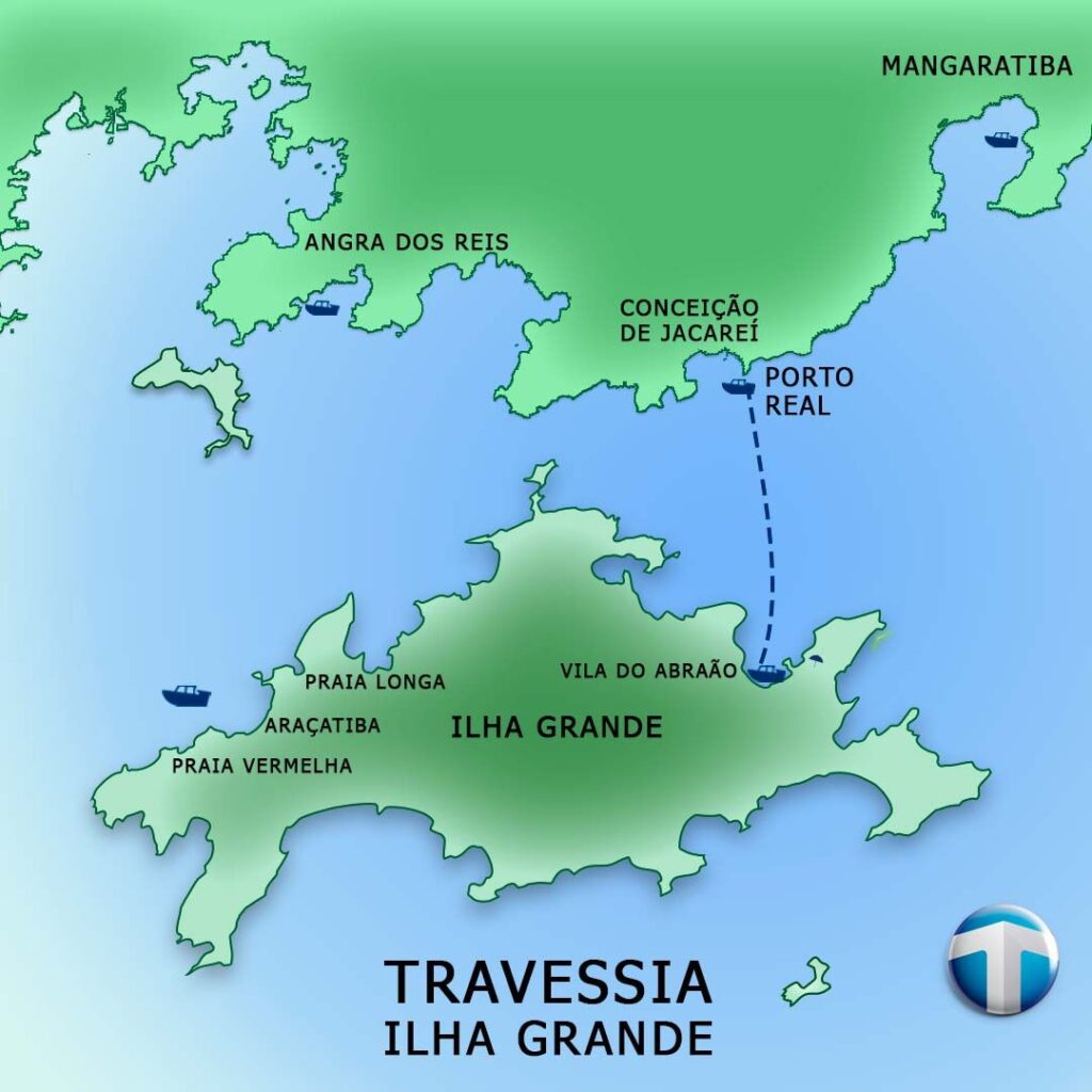 Travessia Vila do Abraão, Ilha Grande