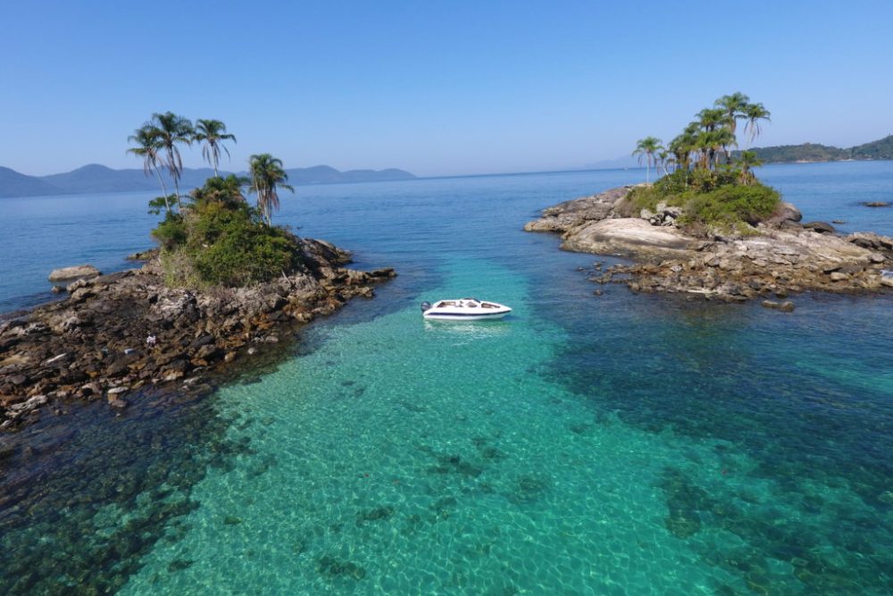 Ilhas Botinas - cartão postal de Angra dos Reis