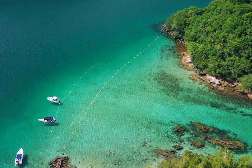 Lagoa Azul, Ilha Grande